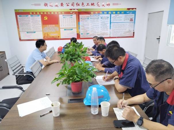 公司開(kāi)展第三季度安全、環(huán)保、消防綜合檢查 